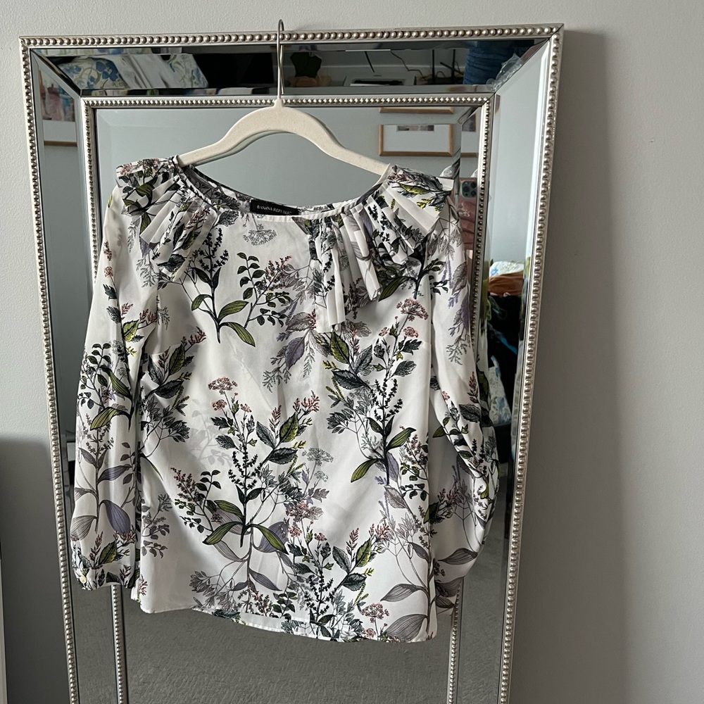 Floral Print Women's Top